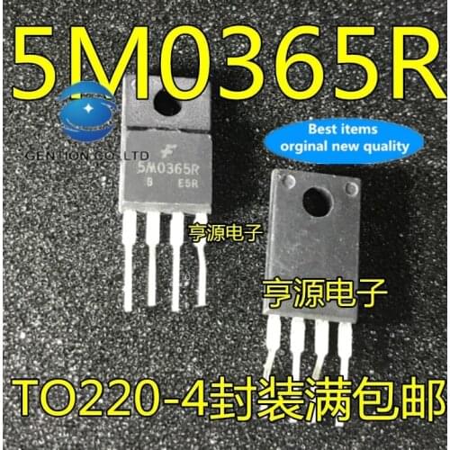 10PCS 5M0365R KA5M0365RYDTU TO220-4 power supply management in stock 100% new and original