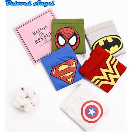 2019 Hot sale Soft Cotton Kids Boys Underwear Candy Colors Childrens Briefs Boy Boxer Shorts Panties 5PCS Underwear 2-13y