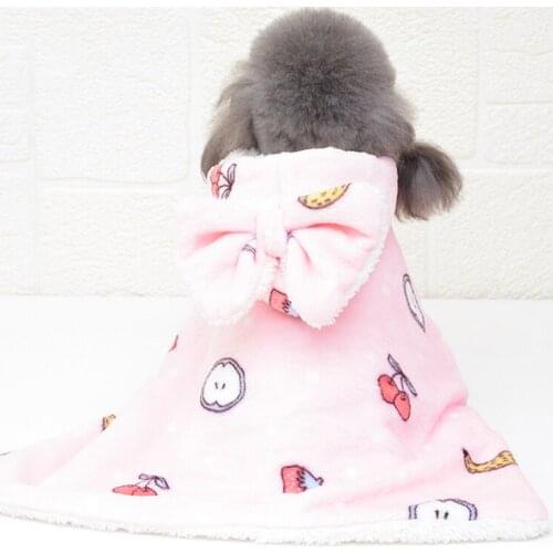 Pet Bathrobe, Dog Hooded Bath Towel Pajamas Quick Drying Super Absorbent Pet Cat Bath Robe Dog Clothes for Puppy Small Dogs Cats