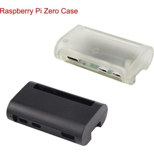 Raspberry Pi Zero W Case ABS Box Black Transparent Cover Shell for Raspberry Pi Zero Enclosure Case
