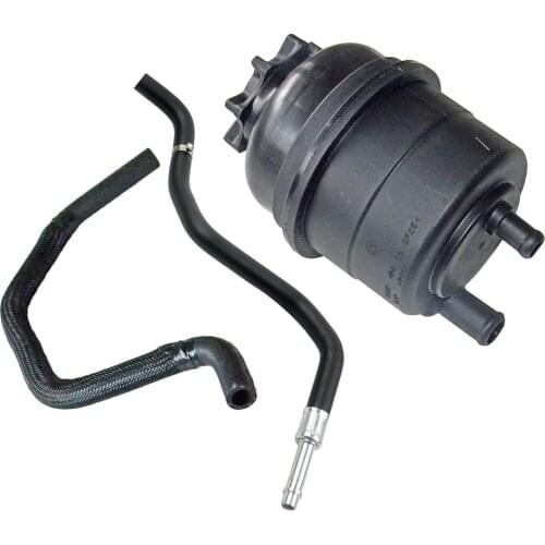 AP03 2x Power Steering System Hydraulic Hose+Power Steering Reservoir For BMW 5 7 Series E39 E38 M52 M54 32411094306