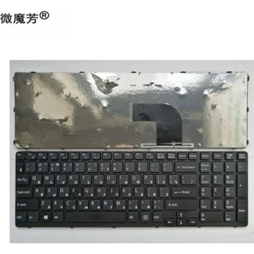 RU black New FOR SONY E15 E15115 E15116 E15118 E1511S SVE151 SVE1512S7 E1511SAC E1512SHC SVE1511S4C Laptop Keyboard Russian