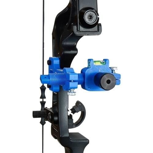 New Compound Bow Red Laser Sight Aluminum Center Laser Aligner with 360 Degree Rotating Head and Body for Archery Hunting