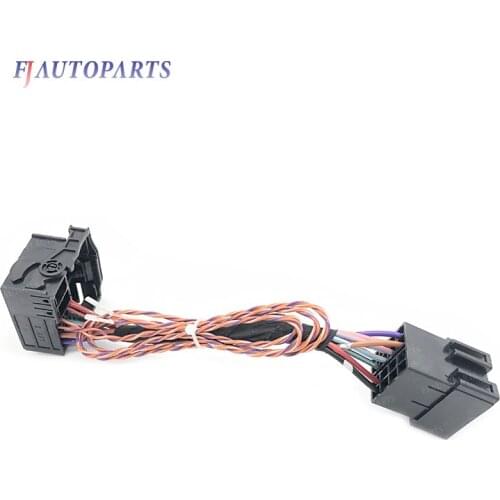 ISO Quadloc Canbus Adapter Cable Wire Harness Upgrade RCD330 RCD510 Conversion Cable For Polo Jetta Golf Tiguan Passat CC Skoda