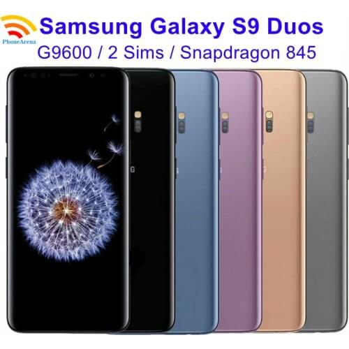 Original Samsung Galaxy S9 G9600 90% New Unlocked Dual Sim RAM 4GB ROM 64GB/128GB Snapdragon NFC 4G LTE Cell Phone