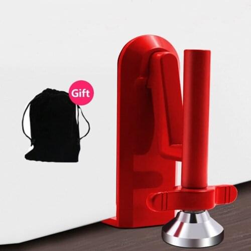 Portable Door Stops Self-Defense Door Stopper Lock-Security Door Brace Device For Personal Protection Home Security Door Closer
