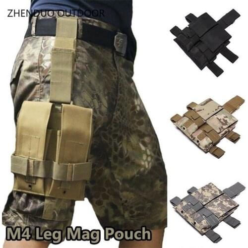 ZHENDUO OUTDOOR Portable Utility Tactical Leg Pouch Holster Case Adjustable Universal sheath Hunting accessory