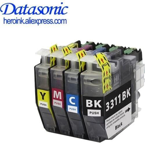 Datasonic Compatible for LC3311 LC3311XL Compatible ink cartridge For Brother MFC-J491DW MFC-J497DW MFC-J690DW MFC-J895DW