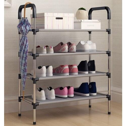 Modern multi-layer shoe rack simple household dust-proof assembly shoe cabinet dormitory multi-purpose shoe rack furniture
