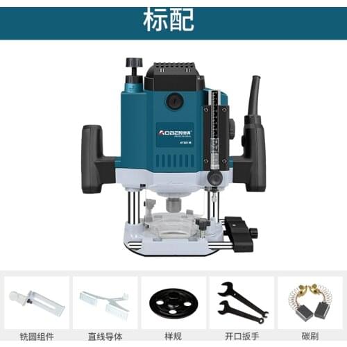 1800W Heavy Duty Plunge Base Router 1/2" Collet