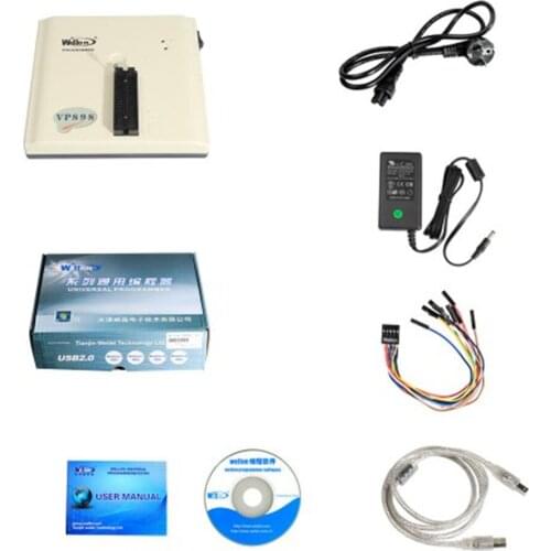 Wellon VP898 VP-898 Universal Programmer With Multi-languages for Programming IC Chip Update Online