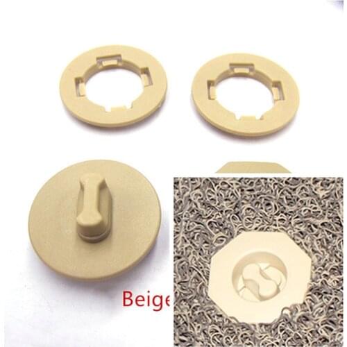 1 set Floor Mat Fastener Clips Universal Clip Carpet Fixing Grips Clamps Buckles for Renault Toyota Mazda Interior Accessories