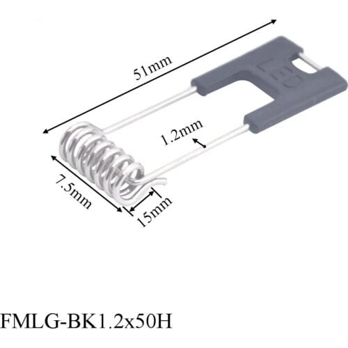 6PCS/Lot Lighting accessory hardware 45-50mm plastic ceiling spring fixed clip for LED fasteners