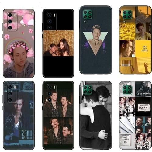 Black tpu Case For Huawei P30 Lite P30 Pro P40 Case For Huawei P40 LITE E P Smart 2020 Case Cover No Shame Kun gen