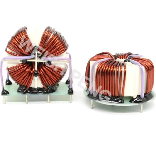 Four phase common mode inductor 20mh18A frequency converter filter, power input filter coil, magnetic ring choke