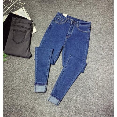 Cheap wholesale 2019 new Spring Autumn Hot selling womens fashion casual Denim Pants XC4