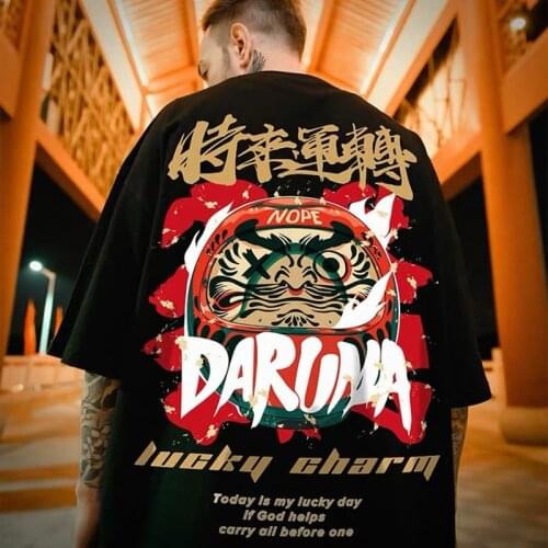 Japan Style T Shirt 2021 Hip Hop Men Clothing Oversized T Shirt Chinese Elements O-Neck Short Summer Harajuku Men Tshirt