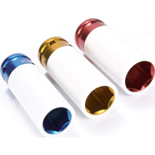 New 3pcs 17/19/21mm Pneumatic Tyre Protection Sleeve 1/2 Colorful Steam Sleeve Auto Repair Hardware Tool Set