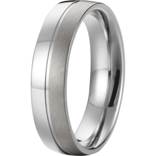 Never fade wedding ring men Lovers' Rings silver color Trendy Jewelry Birthday Gift free shipping anello uomo jewellery