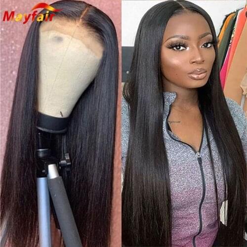 Lace Front Wig 28 Inch Pre Plucked Hairline Bone Straight Human Hair 13x4 Lacefront Frontal Brazilian 4x4 Closure Wigs