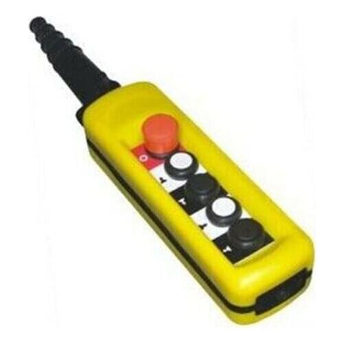 XAC-4713 Hoist Crane 4 Pushbutton Pendant Control Station With Emergency