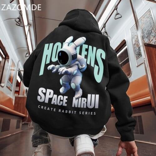 ZAZOMDE Oversized Harajuku Hoodies 2021 Autumn Hooded Pullover Men Harajuku Sweatshirts Fashion Casual Clothes Streetwear Hoodie