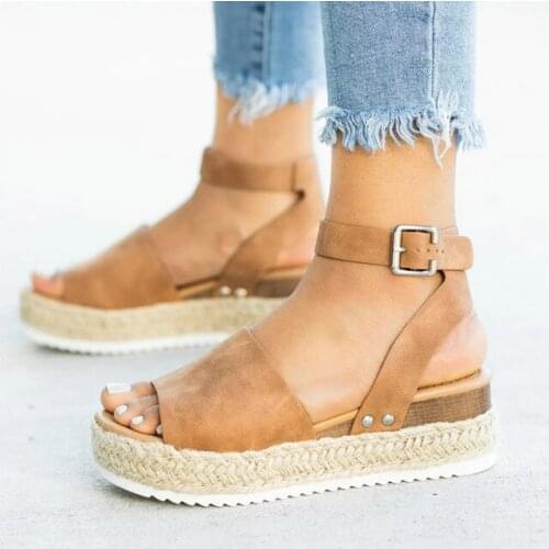 Women summer sandals plus size shoes woman sandals fashion female