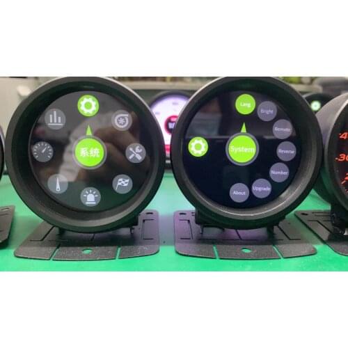 52mm Auto Boost Meter Turbo Gauge Mechanical Autometer Shadow Dash Meter For corolla 2012