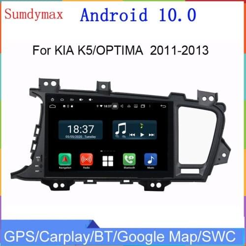 9" octa core 4+64GB android 10 car multimedia player for Kia K5 OPTIMA 2011-2013 with gps navigation audio stereo wifi DSP
