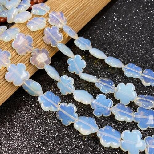 New Natural Semi-precious Stone Beaded Agates Opal Scattered Beads For Jewelry Making DIY Accessories Fit Necklace Bracelet