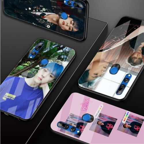 Kun gen Tempered Glass Phone Case For Huawei Honor 8X 9 10 20 30 lite PRO 10i 20i