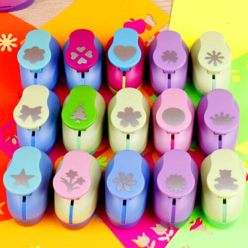 Hot sale 23 style flowers shaped craft punch scrapbooking DIY paper cutter hole punch perforator handmade craft gift