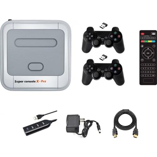 2.4G Game Console Built-In 3300 Games Gamepad Retro Game Player Game Emulator Dual Wireless 2.4G Gamepad Player Support for PSP