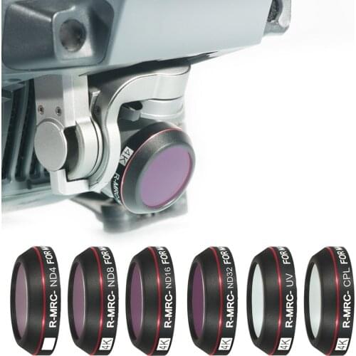 Lens Filters For Mavic Pro 4K UV CPL Neutral Density Camera Filter Set For DJI Mavic Pro Drone Accessories STAR ND 4 8 16 Filter
