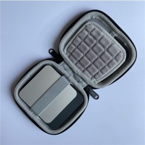 Fashion Portable Hard Shell Anti-fall Protective Bag Carrying Case for Seagate Fast PSSD Mobile Hard Drive Storage Box
