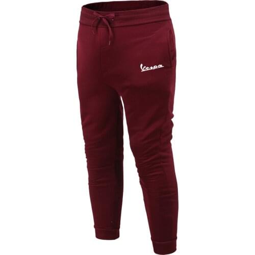 2021 Winter New Vespa Variety Of Colors Selected Mens Sports Pants Fashion Brand Letter Printing Sports Mens Casual Trousers