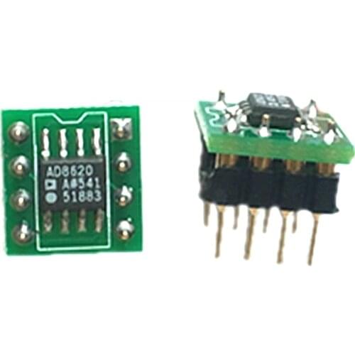 1 piece AD8620 AD8620A Original dual op amp for power amplifier Used products made in Philippines