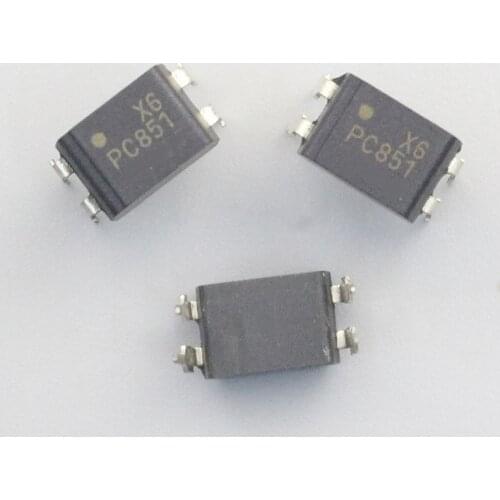 10pcs PC851 DIP-4 PC851XNNSZ0F DIP PC851XJ0000F DIP4 optocoupler