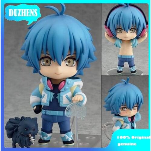 100% Original genuine Dramatical Murder Seragaki Aoba Q version figma PVC Action Figure Anime Figure Model Toys Figure Doll Gift