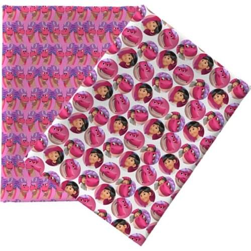 45*140Cm Cartoon Movie Print Polyester Patchwork Stof Pillow FABRIC DIY Handmade 1834