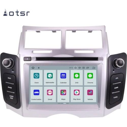 Andriod 10.0 Car DVD Player for Toyota Yaris 2005-2011 Auto Stereo Multimedia Radio Car Unit GPS Navigation Bluetooth Headunit