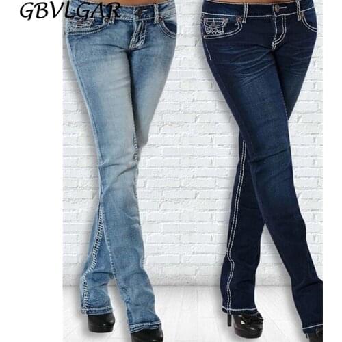 GBVLGAR Womens Stretch Jeans