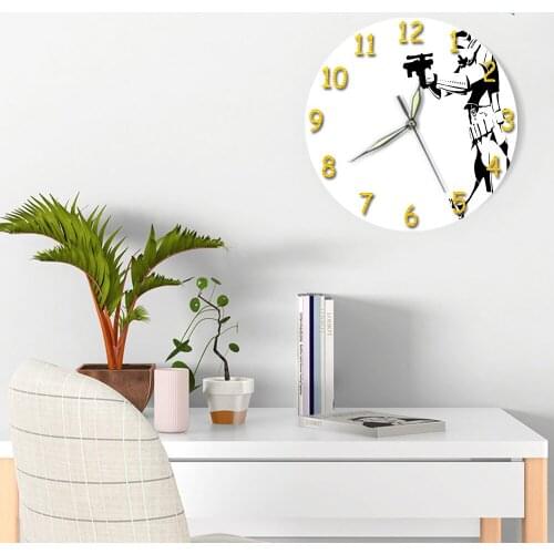 Wall clock wall clock modern design wall digital clock living room decoration