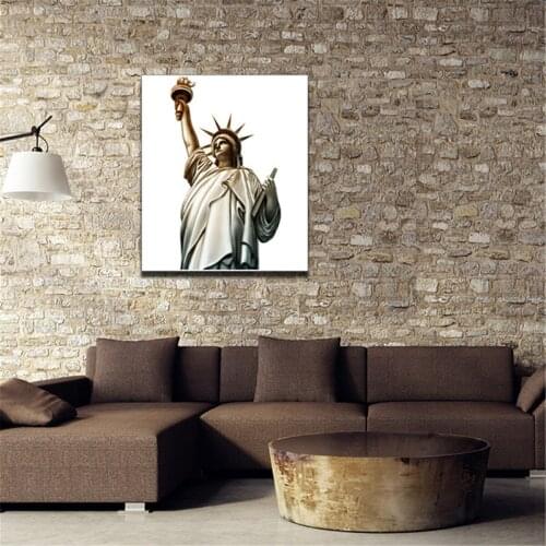 Statue of Liberty Poster Canvas Print Painting Wall Art Living Room Home Decoration