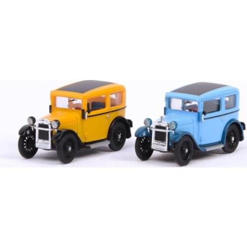 Resin 1:87 Dixi 1929 Vintage Car Model Mini Toy Collection Ornamental Souvenir Gift Decoration Display Hot Toys Christmas