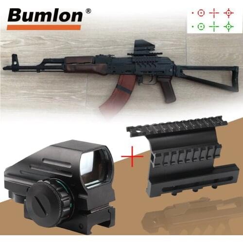Tactical Reflex Red Dot Sight Scope Collimator Scope Sight Riflescope Optics For Hunting Rifle Scope Red Dot Airsoft Accessories