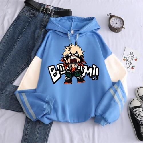 Anime My Hero Academia Printed Hoodies Sweatshirts Men / Women Unisex Streetwear Winter Pullover Fashion Harajuku Clothes