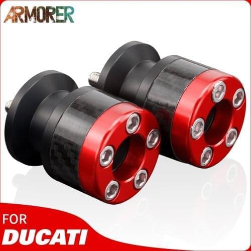 Universal Swingarm Spools Stand Screws Motorcycle Accessories For Ducati MONSTER 695 696 796 797 821 1200 1200S Panigale 8MM