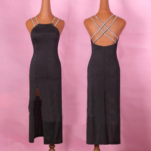 2018 New Sexy Latin Dance Dress Women Fashion Beauty Tango Dresses Lady Rumba Flamenco Competition Dance Costume B212