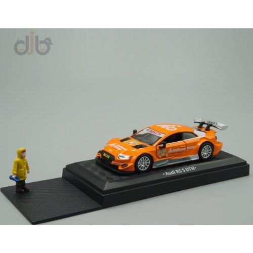 1:43 Diecast Supercar Model Toy RS 5 DTM Pull Back Car With A Small Figure